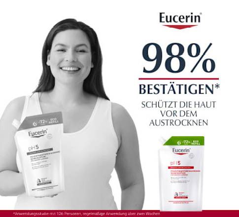 Eucerin pH5 Waschlotion Gesicht und Körper Nachfüllbeutel Eucerin