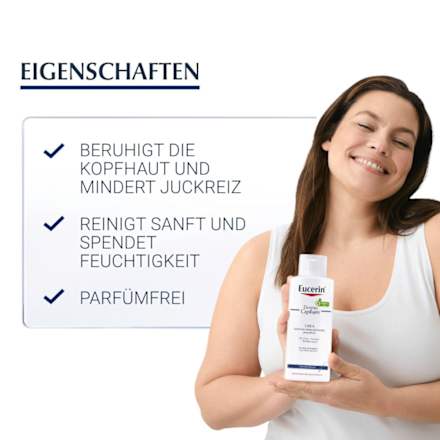 Eucerin Dermo Capillaire 5% Urea kopfhautberuhigendes Shampoo Eucerin