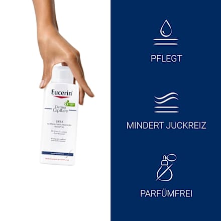 Eucerin Dermo Capillaire 5% Urea kopfhautberuhigendes Shampoo Eucerin