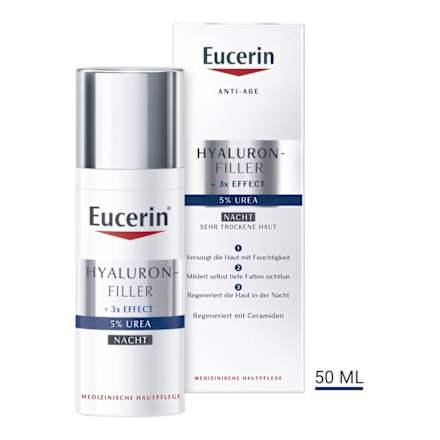 Eucerin Hyaluron-Filler + 3x Effect 5% Urea Anti-Age Nachtpflege Eucerin