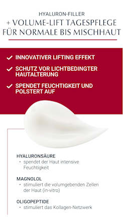 Eucerin Hyaluron-Filler + Volume-Lift Anti-Age Tagescreme LSF 15,  normale bis Mischhaut Haut Eucerin