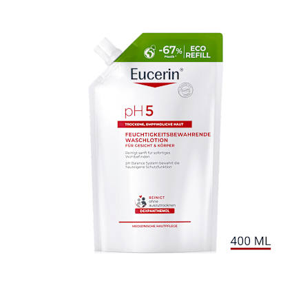 Eucerin pH5 Waschlotion für empfindliche, trockene Haut Nachfüllbeutel Eucerin