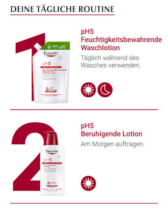 Eucerin pH5 Waschlotion für empfindliche, trockene Haut Nachfüllbeutel Eucerin