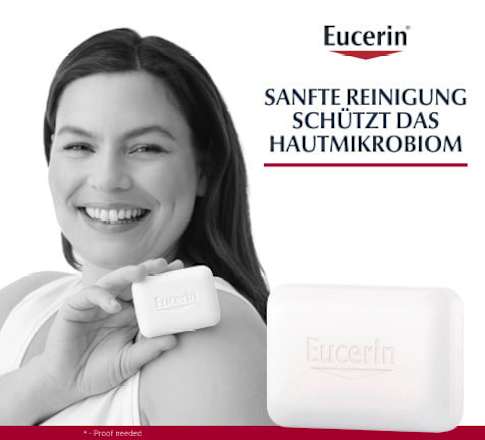Eucerin pH5 seifenfreies Waschstück für empfindliche trockene Haut Eucerin