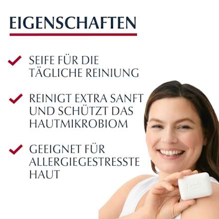 Eucerin pH5 seifenfreies Waschstück für empfindliche trockene Haut Eucerin