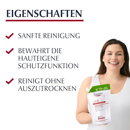 Eucerin pH5 Waschlotion Gesicht und Körper Nachfüllbeutel Eucerin