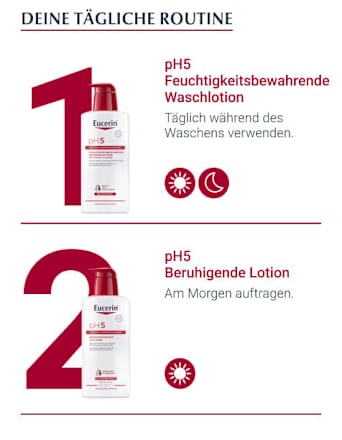 Eucerin pH5 Feuchtigkeitsbewahrende Waschlotion Eucerin