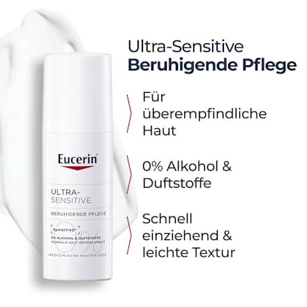 Eucerin Ultra Sensitive beruhigende Pflege für normale Haut bis Mischhaut Eucerin