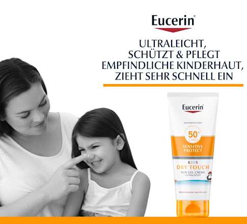 Eucerin Sun Protection Sensitive Protect Kids Dry Touch Sun Gel-Creme LSF 50+ Eucerin