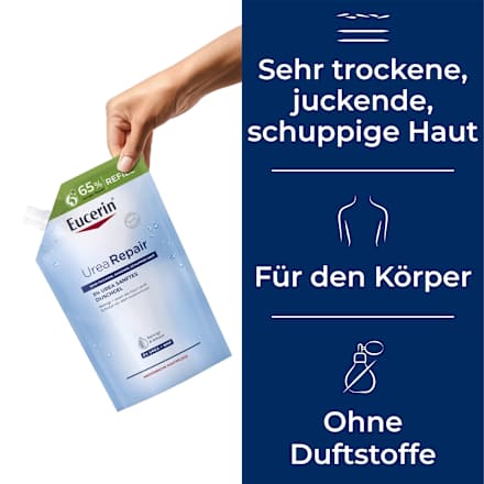 Eucerin Urea Repair 5% Urea sanftes Duschgel Nachfüllpack Eucerin