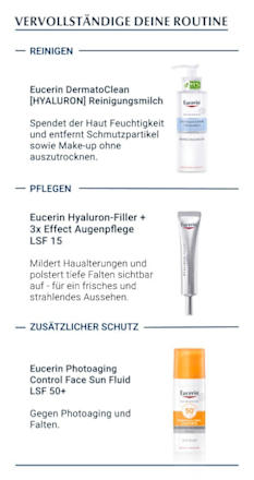 Eucerin Hyaluron-Filler + 3x Effect 5% Urea Anti-Age Nachtpflege Eucerin