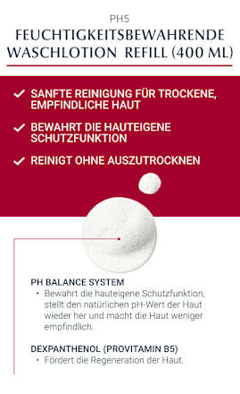 Eucerin pH5 Waschlotion für empfindliche, trockene Haut Nachfüllbeutel Eucerin