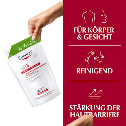 Eucerin pH5 Waschlotion Gesicht und Körper Nachfüllbeutel Eucerin