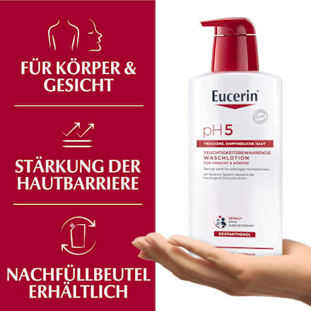 Eucerin pH5 Feuchtigkeitsbewahrende Waschlotion Eucerin