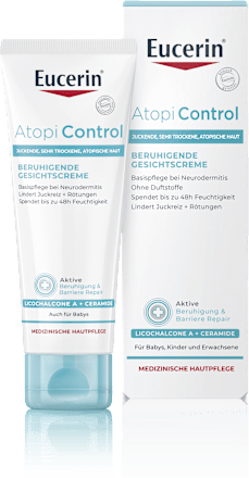 Eucerin Atopi Control Gesichtscreme sehr trockene, gereizte Haut Eucerin