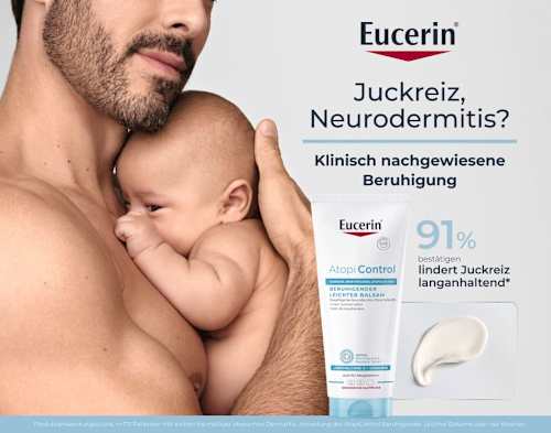 Eucerin Atopi Control beruhigender leichter Balsam Basispflege bei Neurodermitis Eucerin