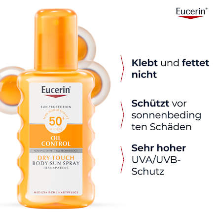Eucerin Sun Protection Oil Control Dry Touch Sun Spray LSF 50+ Eucerin