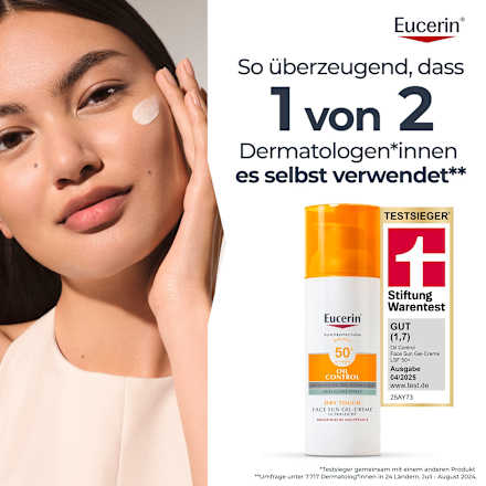 Eucerin Oil Control Face Sun Gel-Creme LSF 50+ Eucerin