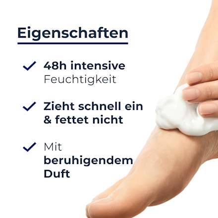 Eucerin UreaRepair PLUS 10% Urea Fußschaum mit beruhigendem Duft Eucerin