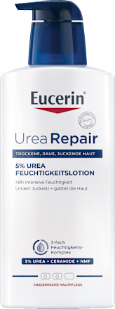 Eucerin UreaRepair PLUS 5% Urea Lotion sehr trockene, raue Haut Eucerin