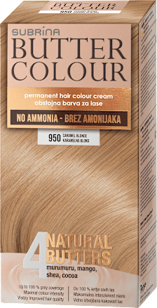 Barva za lase Butter Colour, 950 Karamelno blond SUBRiNA