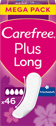 Slipeinlagen Plus Long Mega Pack Carefree