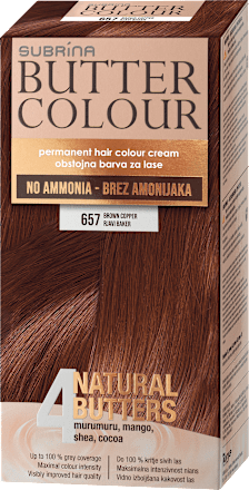 Barva za lase Butter Colour, 657 Rjavi baker SUBRiNA
