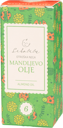 Mandljevo olje za nego občutljive kože Lekobeba
