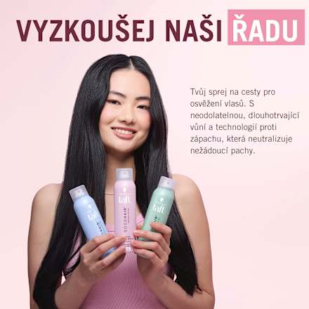 sprej na vlasy Goodhair + Velvet Jasmine Schwarzkopf taft
