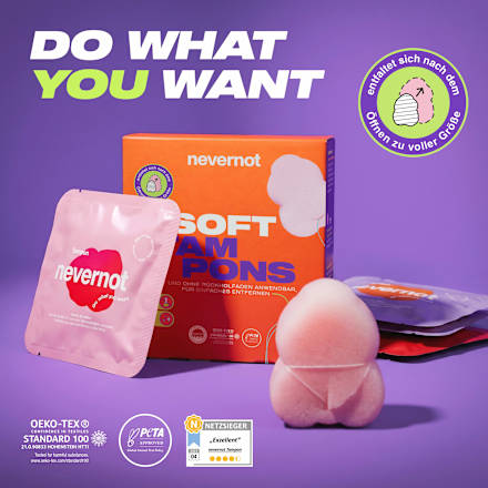 Soft-Tampons nevernot