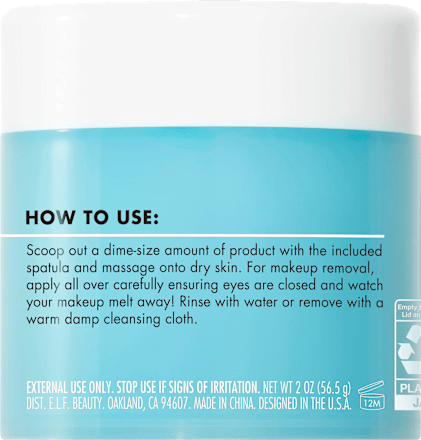 Cleansing Balm Makeup Melting Holy Hydration! e.l.f. Cosmetics