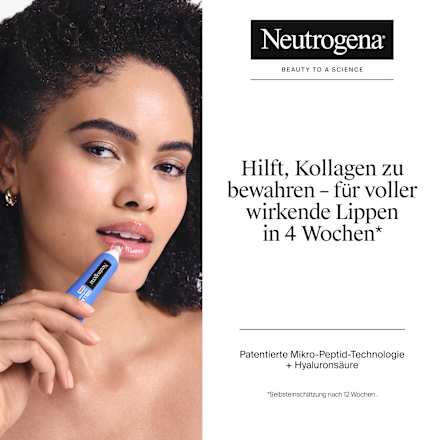 Lippenpflege Collagen Bank Lip Plumping Balm Vanilla Neutrogena