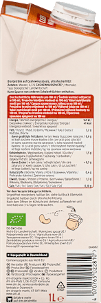 Bevanda di anacardi Bio dmBio