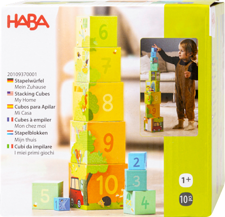 Stapelwürfel Mein Zuhause HABA