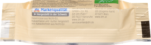 Schokoriegel Zartbitter mit Nuss dmBio