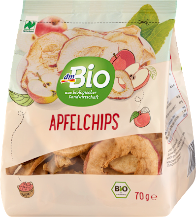 Chips di mela Bio essiccata dmBio