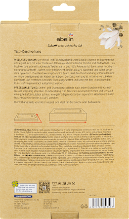Textil-Duschvorhang ebelin