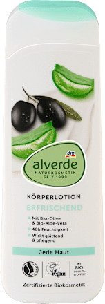 Körperlotion Olive Aloe Vera alverde NATURKOSMETIK