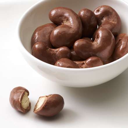 Cashews in Schokolade mit Salz-Karamell, Adventskalender zum Selbstgestalten 2026 dmBio