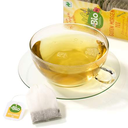 Kräutertee "Guten Morgen" mit Zitronengras & Zitronenverbene (20 Beutel) dmBio