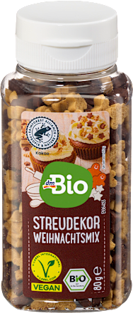 Streudekor Weihnachtsmix dmBio
