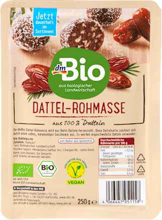 Dattel-Rohmasse dmBio