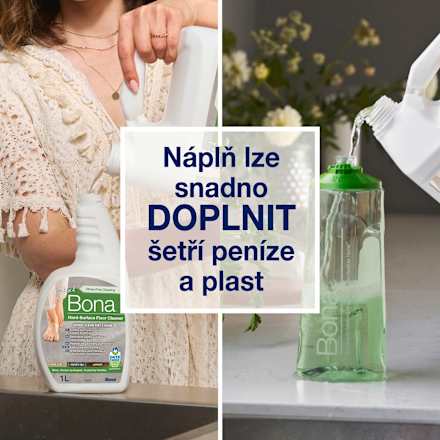 Čistič na tvrdé podlahy Bona