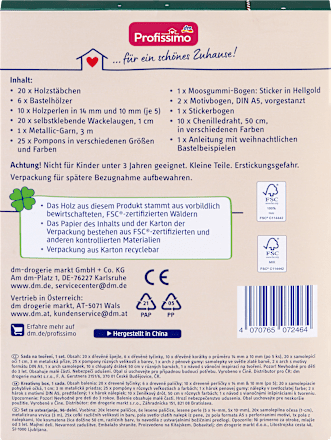 Bastelbox, Kreativset 96tlg Profissimo