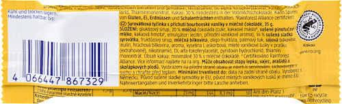 Molke-Riegel mit Bourbon Vanille Geschmack Mivolis