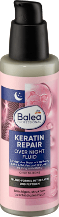 Trattamento notturno riparatore per capelli con cheratina Balea PROFESSIONAL