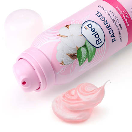 Rasiergel Pure Cotton, Reisegröße Balea