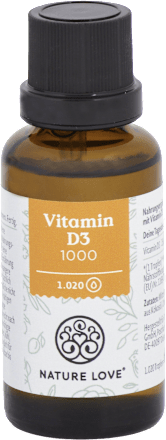 Vitamin D3 1000 Nature Love