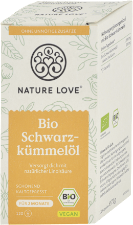 Bio olej z čiernej rasce Nature Love