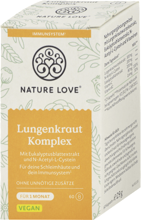 Kapsuly Komplex s pľúcnikom Nature Love